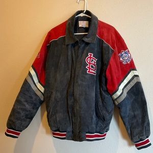 Genuine Leather Bomber St.Louis Cardinals Jacket